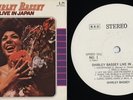 Shirley Bassey - Live In Japan JAPAN WHITE LABEL PROMO 2LP with PROMO SHEET