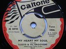 CLASSIC ROCKSTEADY Lloyd & The Groovers My Heart My Soul UK Caltone 45 Listen