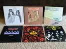 6 Aerosmith LPs - Toys in the Attic, Rocks, Perm Vacation, Get Your Wings, ...