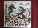 All For Art And Art For All lp vinyl TV Personalities Whaam Records