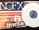 NOFX - War On Errorism - WHITE VINYL - /1073 - Rancid Bad Religion Fat Wreck