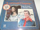 LORETTA LYNN - CONWAY TWITTY  STEREO LP  DUAL AUTOGRAPHED