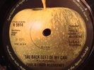 Paul McCartney The Back Seat of my Car R5914 Apple Beatles Rare.