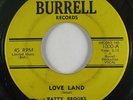 Northern Soul 45 PATTY BROOKS Love Land on Burrell