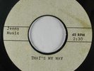 Northern Soul 45 UNKNOWN ARTIST That's My Way VG++ acetate charlie rich