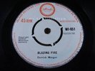 DERRICK MORGAN / DERRICK & PATSY = 1963 UK Ska  = NR MINT = Blazing Fire / I'm I