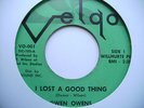 NORTHERN SOUL GWEN OWENS I LOST A GOOD THING VELGO
