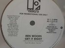 PROMO* Ren Woods - Get It Right *KILLER BOOGIE* Mega RARE 1982
