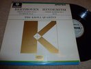 COLUMBIA SAX 2520 b/s ED.1: BEETHOVEN/HINDEMITH - KROLL QUARTET