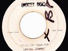 LINTON COOPER - YOU'LL GET YOUR PAY on Coxsone's MONEY DISC  label  ??