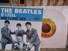 BEATLES - IF I FELL / AND I LOVE HER PICTURE SLEEVE & 45 ON CAPITOL 5235