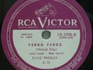 ELVIS PRESLEY 78” HOUND DOG - RCA 1a1076
