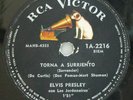 ELVIS PRESLEY 78” TORNA A SURRIENTO (SURRENDER) - RCA 1a2216