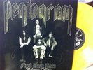 PENTAGRAM - First Daze Here (NM-) 2-LP colored vinyl, limited edition