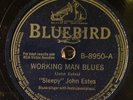 SLEEPY JOHN ESTES WORKING MANS BLUES / SON BONDS COME BACK HOME BLUEBIRD 8950 EX