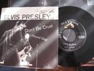 ELVIS PRESLEY DON'T BE CRUEL - HOUND DOG PICTURE SLEEVE & 45 RCA 6604