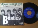 The Beatles - All You Need Is Love / Baby, You're a Rich Man 1967 Sin Letras