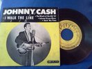 Johnny Cash-SUN EP-113 Cover & 45-I Walk The Line--Folsom Prison Blues + 2 more