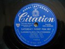  CLARENCE PALMER & THE JIVE BOMBERS CITATION 1952 60 MINUTE MAN 78 RPM 