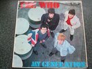 THE WHO UK ORIG BRUNSWICK LP 1965 MY GENERATION VG/VG+ PLAYGRADED