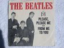 BEATLES PLEASE PLEASE ME PICTURE SLEEVE With RECORD VJ 45 
