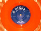 MARC BOLAN The Wizard 7 Orange Vinyl 45 Glam Rare T.REX Decca Psych