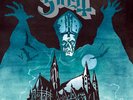 GHOST Opus Eponymous LP Clear Black Speckles First Press