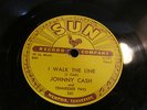 JOHNNY CASH I Walk The Line 78 SUN 241 original country VG+ nice