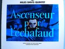 MILES DAVIS ASCENSEUR POUR L' ECHAFAUD ULTRA-RARE TRUE FIRST ORIG U.S. MONO LP