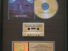 METALLICA - Ride The Lightning Platinum Award Authentic RIAA AWARD Elektra