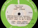 JOHN LENNON / THE BEATLES /IMAGINE UK LP/TEST PRESSING/1G M/STAMPS/PORKY/PECKO
