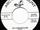 Wayne Walker - All I Can Do Is Cry - ABC Paramount Records - Vinyl 7