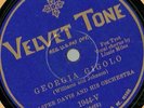 Georgia Gigolo, Jasper Davis Orch Louis Metcalf  Velvet Tone 1944 78 rpm