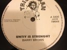 Drummie Benji Higher Region / Barry Brown Unity Is Strength Roots 12