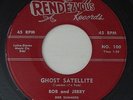 HEAR Rockabilly Tittyshaker BOB AND JERRY Ghost Satellite RENDEZVOUS 45
