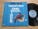 Johnnie Taylor - Wanted One Soul Singer LP Rare Memphis Soul Stax 715 Mono Orig.