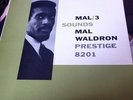 Mal Waldron Mal-3/Sounds Prestige 8201 Yellow/Black Deep Groove. Original. NM