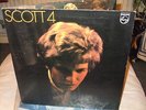 SCOTT WALKER: SCOTT 4 RARE ORIGINAL 1969 STEREO LP PHILIPS 1Y/2Y FIRST PRESS  EX