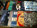 12 Records Vinyl Hardcore Punk Emo lashouthalfman black army jacket bluetip