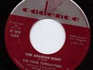 POPCORN R&B DANCER--FOUR TOPHATTERS--ONE ARABIAN NIGHT--HEAR BOTH--1956 CADENCE