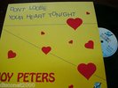 JOY PETERS - Don't Loose Your Heart Tonight, MX 12