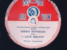 DEBBIE REYNOLDS, I Love Melvin, Radio PROMO Interview, MGM 1953 