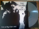 THE SISTERS OF MERCY - Live At Big Club 1985 LP GREY w/BLUE Vinyl 017/200