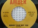 THE WHAT-NOTS Look Down b/w Nobody Else But You Amber Rare New Jersey Garage 45