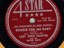 1950 RAW  MEMPHIS  BLUES  LONG JOHN HUNTER  4 STAR 1511 E+/ E-  HEAR