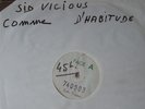 SID VICIOUS - Sex Pistols 