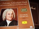 HENRYK SZERYNG : J.S. BACH 6 SONATEN UND PARTITEN FÜR VIOLINE SOLO 3LP BOX DGG