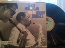 GERRY MULLIGAN 'MEETS JOHNNY HODGES' RARE UK HMV 'VERVE' STEREO RECORDS 1961 M-