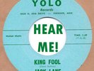 Rockabilly: JACK LANE - King Fool/Believe Me YOLO - KILLER ARIZONA ROCKER - RARE