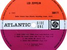 LED ZEPPELIN I 1 1st LP 1969 UK 1st Press RARE TURQUOISE STEREO ATLANTIC 588171